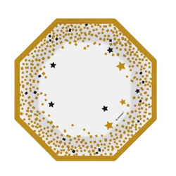 Disposable plates Wishes paper 8 pieces