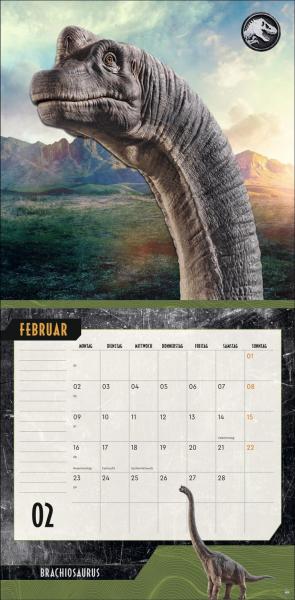 Jurassic World - Brosch&uuml;renkalender 2026