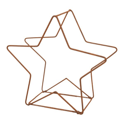 Star to place, rusty, large, approx. 20cmD