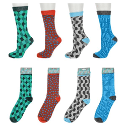 Herren Socken Color 4/s