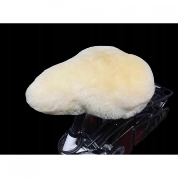 Bicycle saddle cover Fluffy 2 assorted