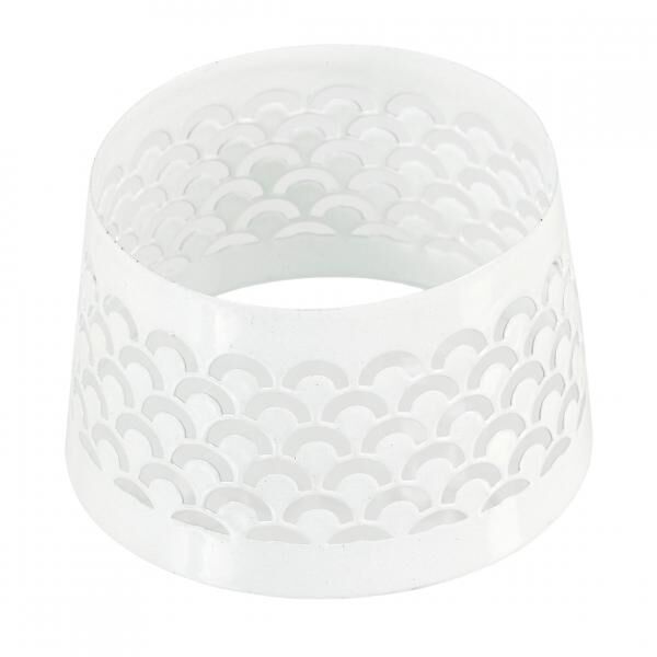 (R) Ersatzkappe für Kerzen Fischauge weiß 8,5 cm