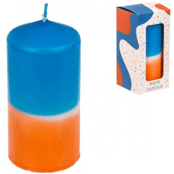 Out of the Blue stub candle in gift box 6 x 12 cm