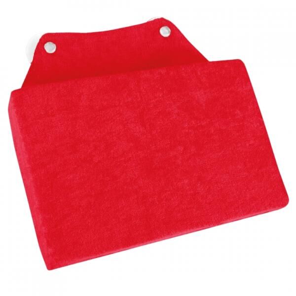 Badekissen Sweet Dreams rot 25 x 16 cm