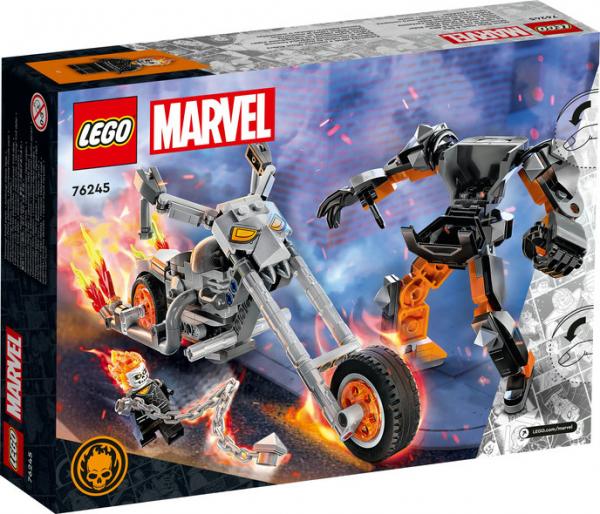 LEGO&reg; 76245 Marvel Super Heroes&trade; - Ghost Rider mit Mech & Bike (264 Teile)