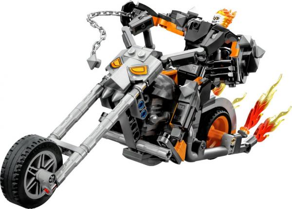 LEGO&reg; 76245 Marvel Super Heroes&trade; - Ghost Rider mit Mech & Bike (264 Teile)