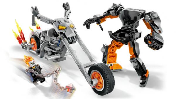 LEGO&reg; 76245 Marvel Super Heroes&trade; - Ghost Rider mit Mech & Bike (264 Teile)