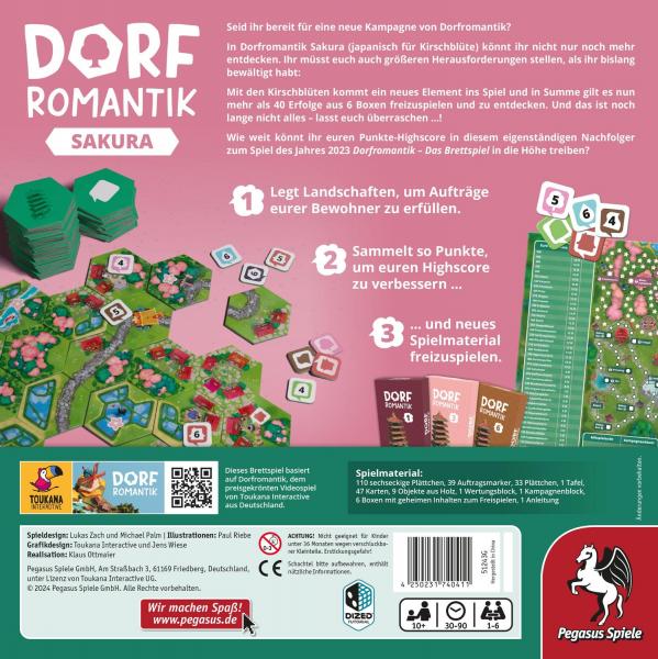 Dorfromantik: Sakura - Brettspiel