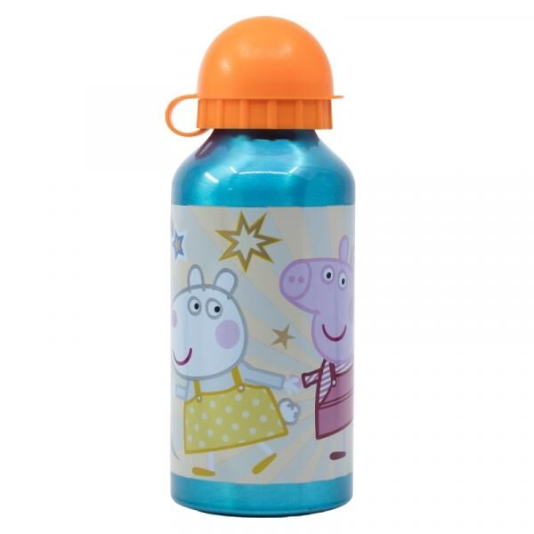 Peppa Pig - Aluminium Trinkflasche - 400 ml