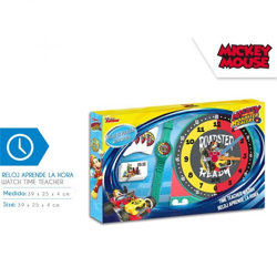 Disney Mickey Mouse  - Uhren - Set zum Erlernen der Uhrzeiten