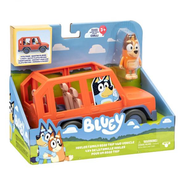 BLUEY - S11 Familienausflug - 4WD Familienauto, Chilli-Figur