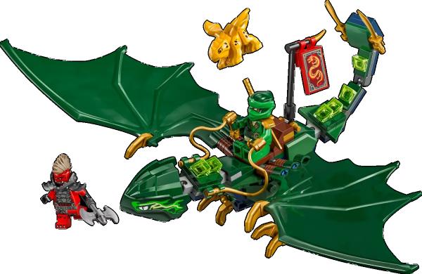 LEGO&reg; NINJAGO 71829 - Lloyds gr&uuml;ner Walddrache (128 Teile)
