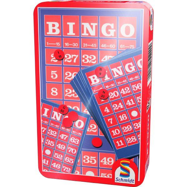 Bingo  - Mitbringspiel in Metalldose