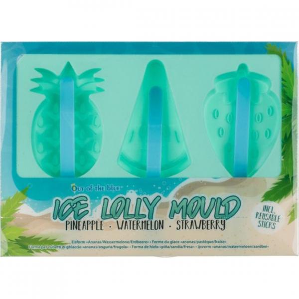 Aus der blauen Eismaschine Set blau 20 cm