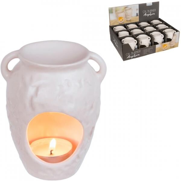 Out of the Blue Schmelzflaschenkrug weiß 11 cm