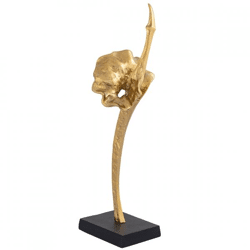 PTMD beeld Yobie zwaan aluminium 60 cm