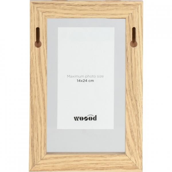 WOOOD Fotorahmen natur 14 x 24 cm