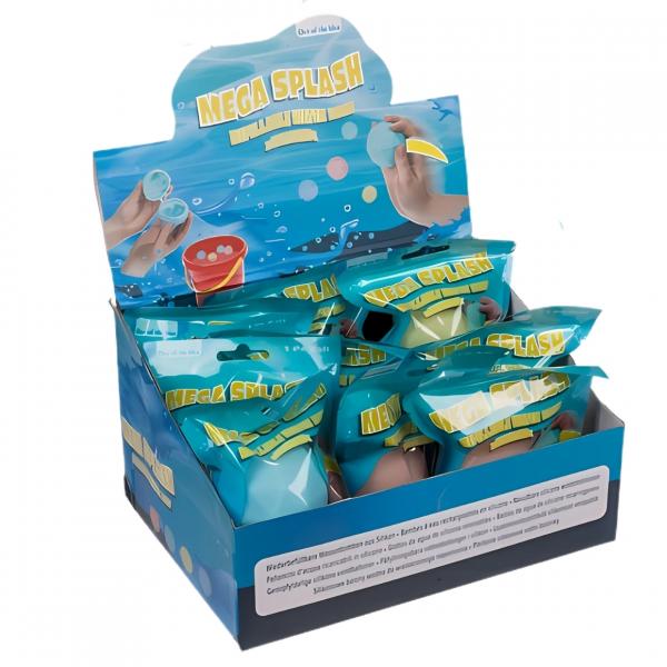 Mega Splash Wasserballon nachfüllbar 7,5 cm 3 sortiert