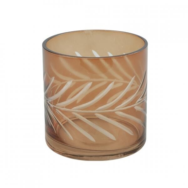 Countryfield Teelichthalter Vesta amber 10 cm