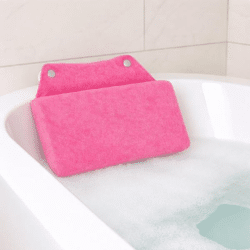 Badkussen Sweet Dreams roze 25 x 16 cm