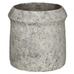 PTMD bloempot Nimma XL cement grijs 40 cm