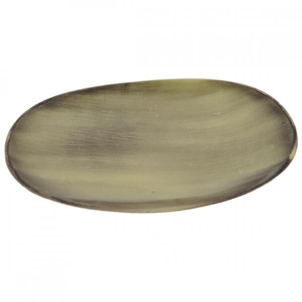 Tablett Olaf Metall grün 26,5 cm