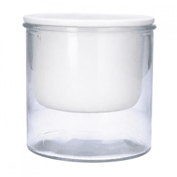 Flower pot Malga self-watering white 15.5 cm