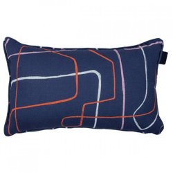 Madison cushion Joah dark blue 50 x 30 cm
