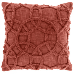 Unique Living cushion Everon marsala 45 x 45 cm