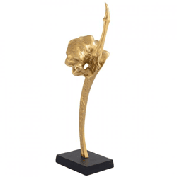 PTMD Statue Yobie Schwan Aluminium 60 cm