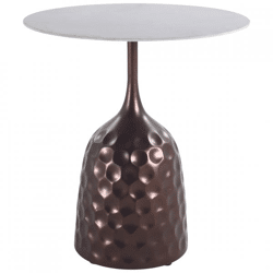 PTMD side table Anna bronze 55 cm
