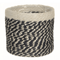 Glimmerkorb Bonaparte schwarz 18 cm