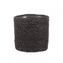 Glimmerkorb Atlantik braun 12 cm