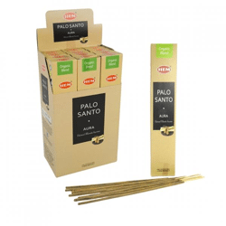 HEM incense sticks Palo Santo Aura organic 8 pcs.