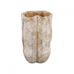 PTMD bloempot Roddie hoog creme XS