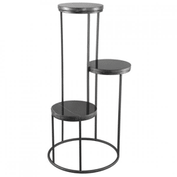 PTMD side table Hilde marble 81 cm