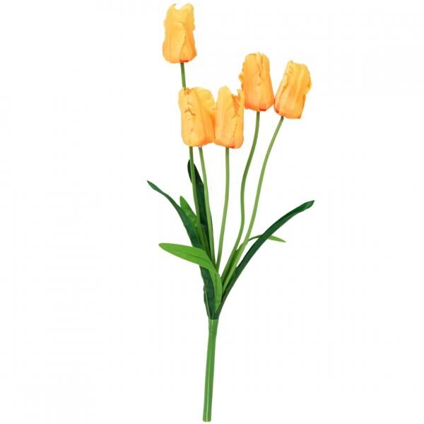 Artificial flower Tulip yellow 58 cm