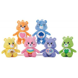 Die Glücksbärchis / Care Bears - Plüschfiguren 6-fach sortiert, 21cm