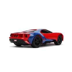 Jada Toys 253226002 - Marvel Spiderman RC 2017 Ford GT, 1:16