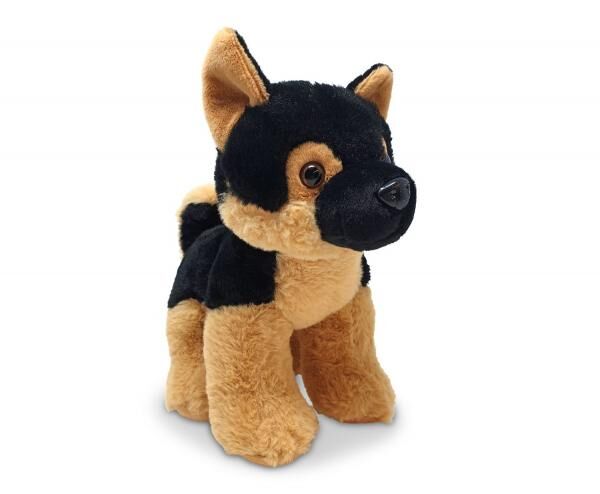 Sch&auml;ferhund sitzend - Pl&uuml;schfigur 20 cm