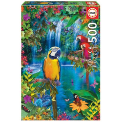 Educa Puzzle 9215512 - Bird Tropical Land - 500 Teile Puzzle