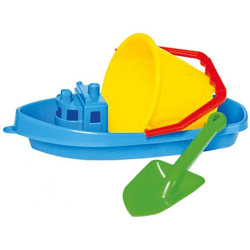Bino & Mertens - Sand - Spielzeugset mit Boot