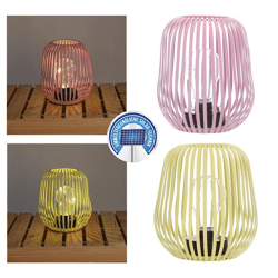 Solar LED Laterne, Streben, Summer, 2/s, ca. 15x17cm