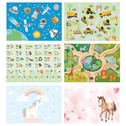 Schreibtischunterlage Kids, 6/s, ca. 65x45cm