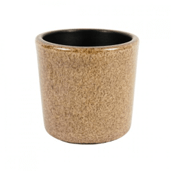 Bloempot Fred bruin 13 cm