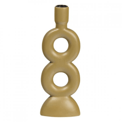 BePureHome candlestick Gap green 27 cm