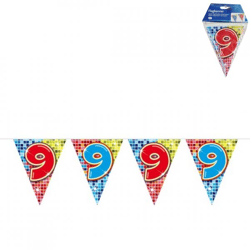 Folat Mini-Fahnenleine 9 Jahre 3 Meter