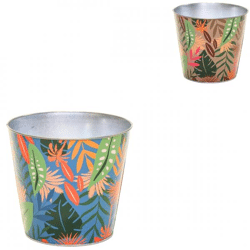 Blumentopf Bob Jungle S 11 cm 2 Stück sortiert