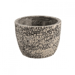 PTMD bloempot Jerell S bruin 12 cm