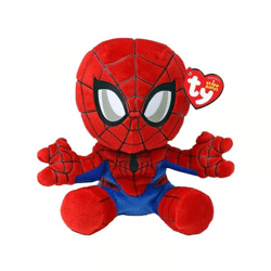 Ty 44007 - Marvel Spiderman - Plüschfigur Soft - 15 cm